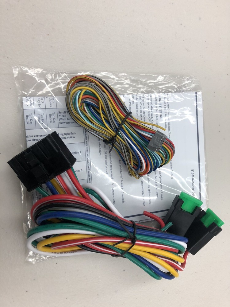 Firstech Compustar Replacement Wiring Harness for CM900 CM-900 Remote Start