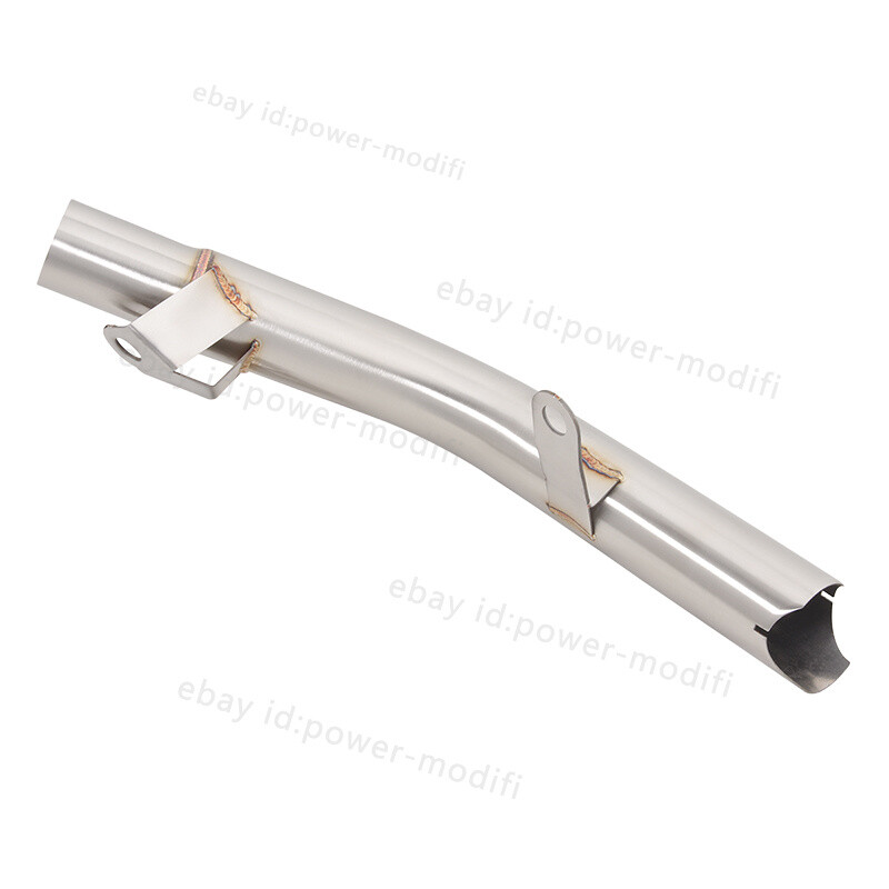 For Suzuki GSXR600 GSX-R750 2011-2024 Steel Connect Exhaust Tips Mid Link Pipe