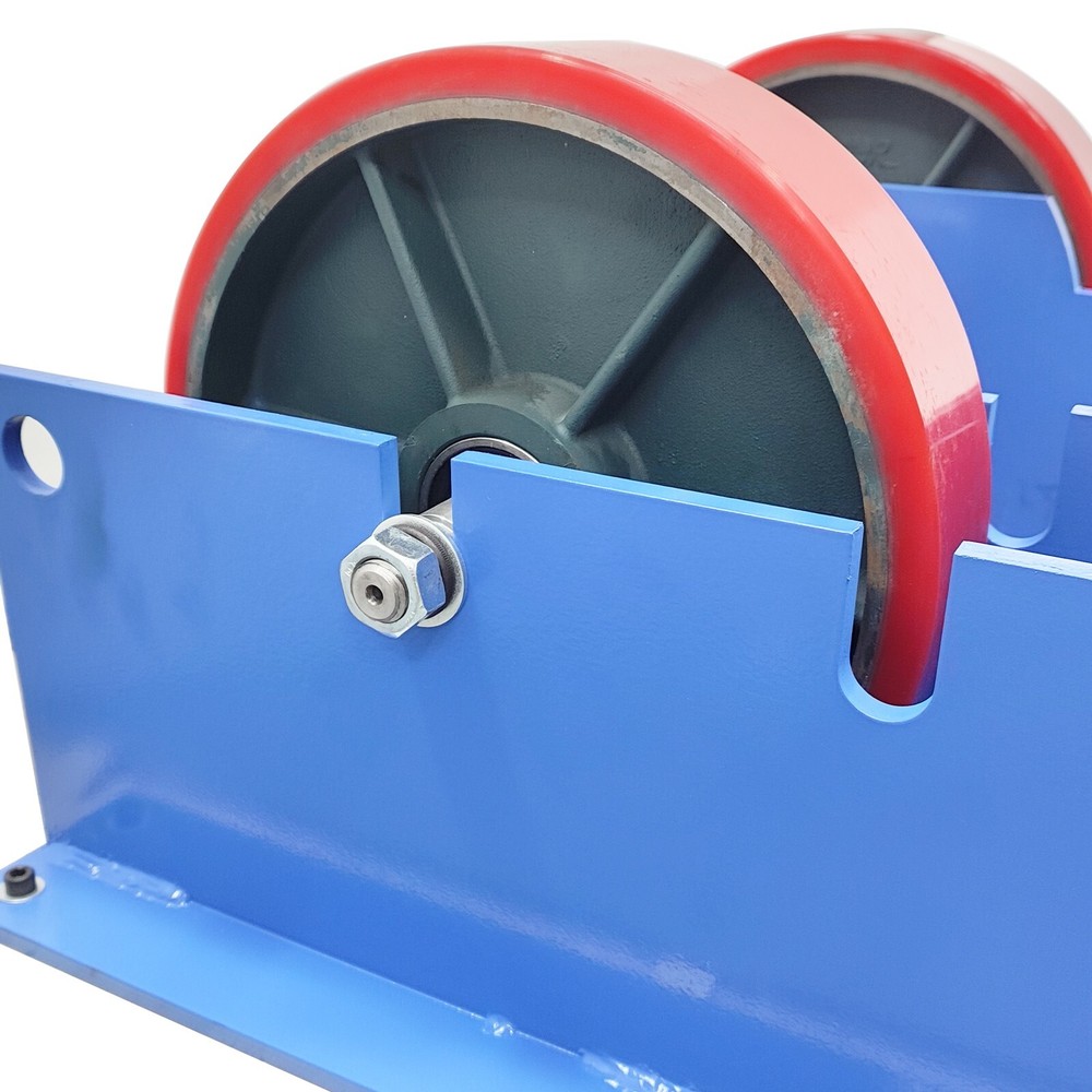 220V 3T Digital Line-Control Adjust Welding Turning Roller Rack Welding Bench