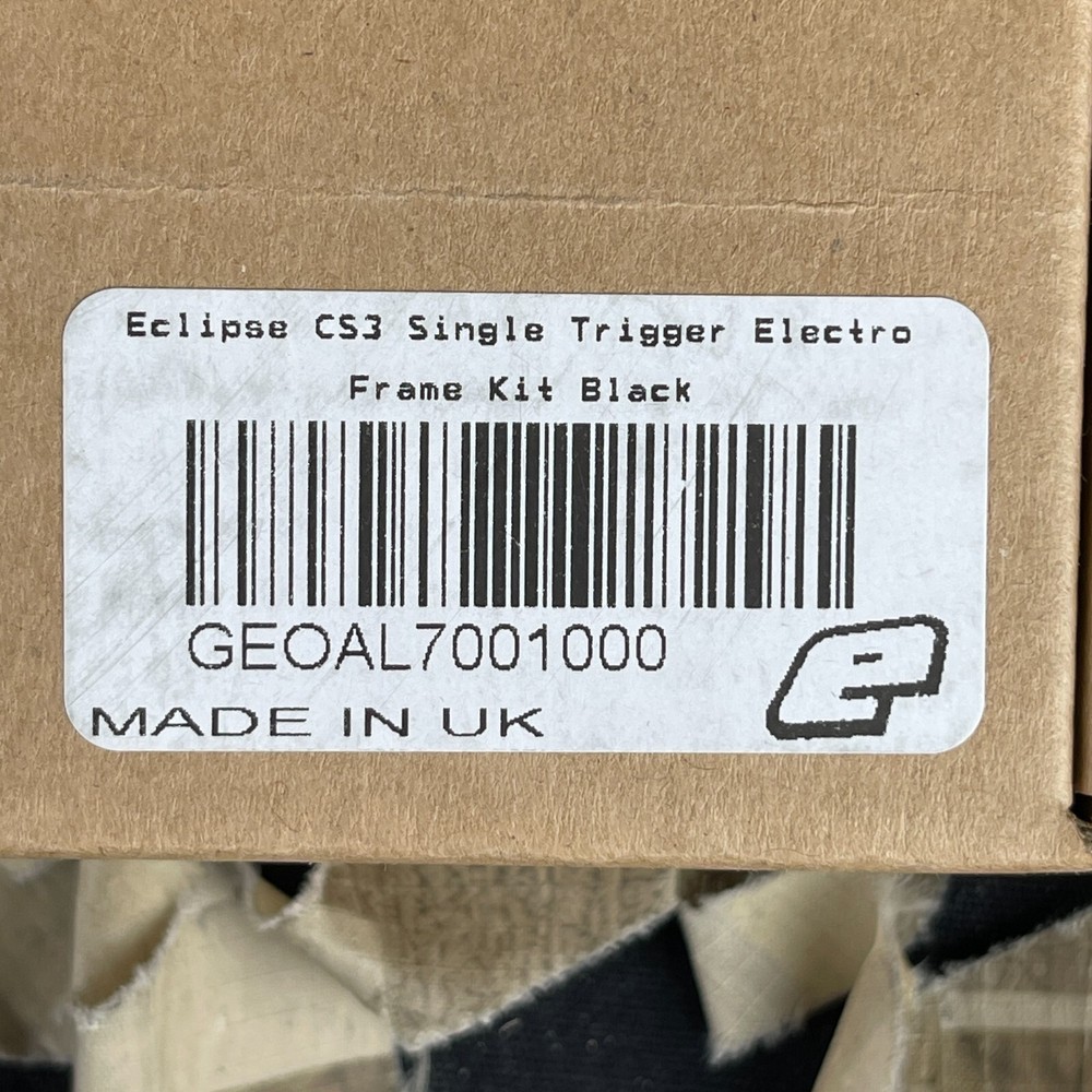 NEW Planet Eclipse CS3 Single Finger Electro Frame Kit - Black