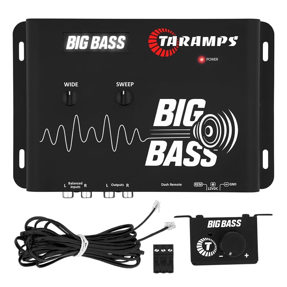 [US SELLER] Taramps Big Bass DSP Deep Bass Processor Adjustable Frequency