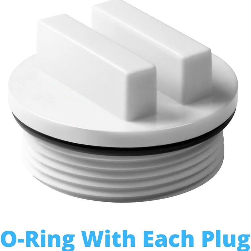 6* Pool Threaded Plugs Spa Return Line Winterizing Plug For Pentair SP1022C