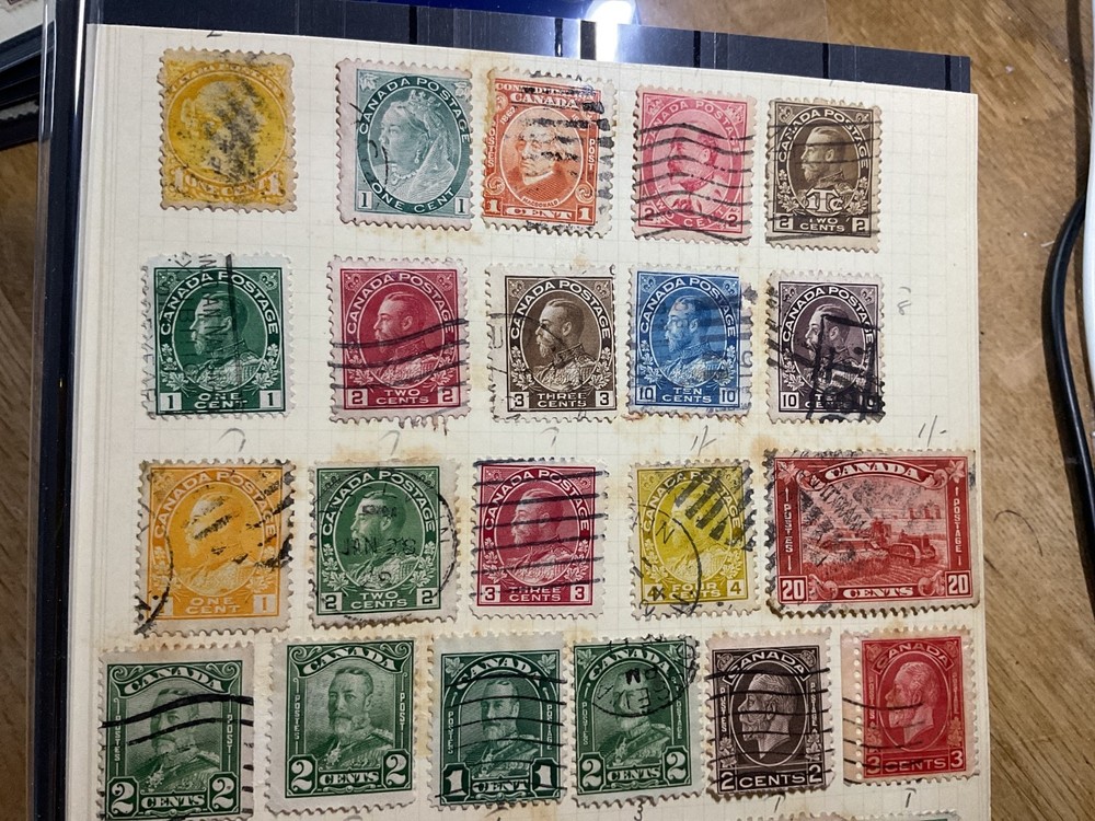 Canada mounted mint or used stamps   B3718