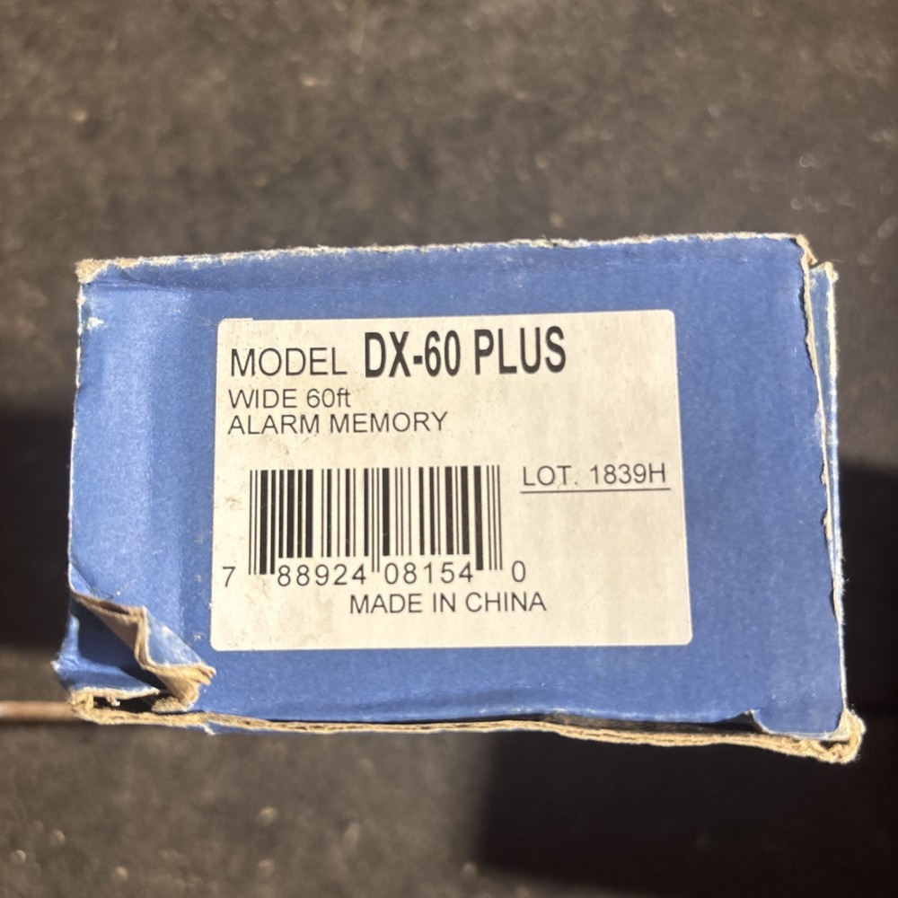 Optex DX-60 PLUS Combination Detector