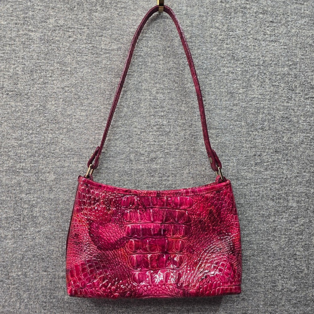 BRAHMIN ANYTIME EMBOSSED MINI SHOULDER BAG