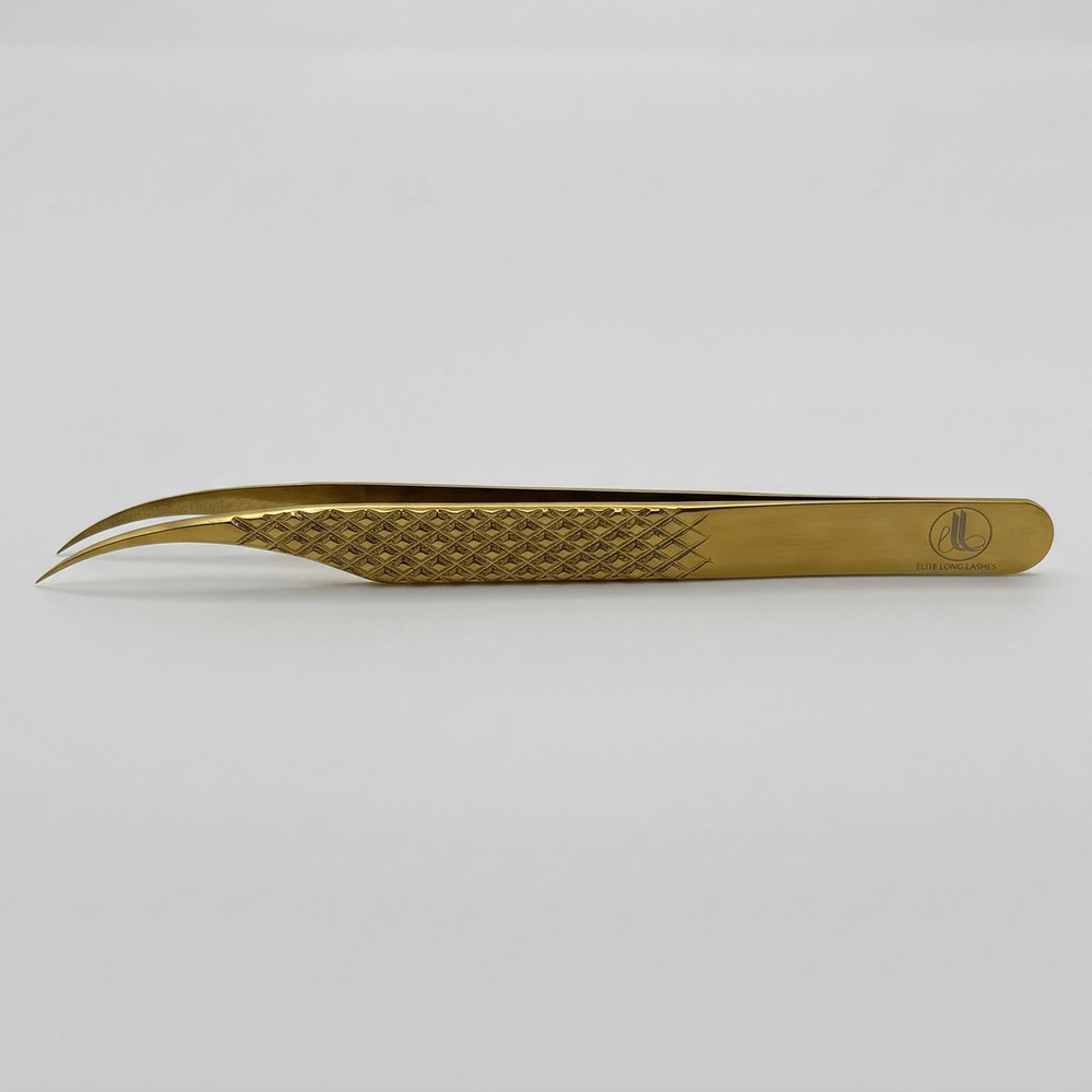 Golden Dolphin Isolation Tweezer - J Shape