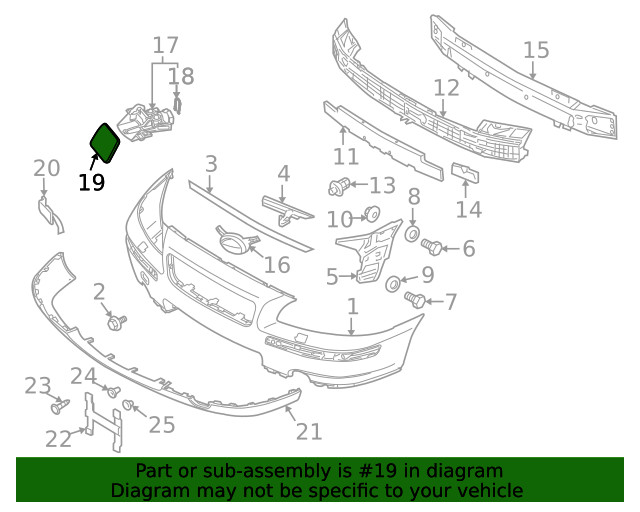 Genuine Cover - LEFT/DRIVER SIDE 39993124