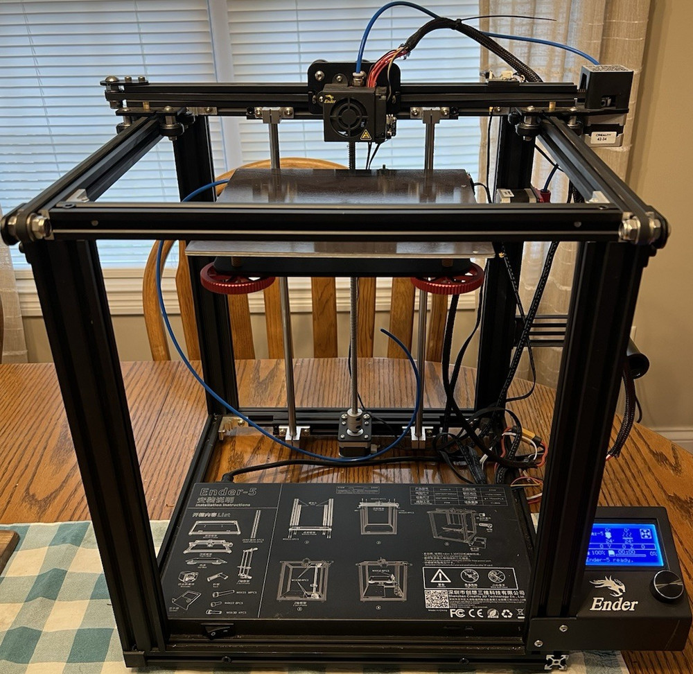 Creality 3D Ender-5 FDM 3D Printer Black, On-Printer Controls, Model Ender-5 MPN