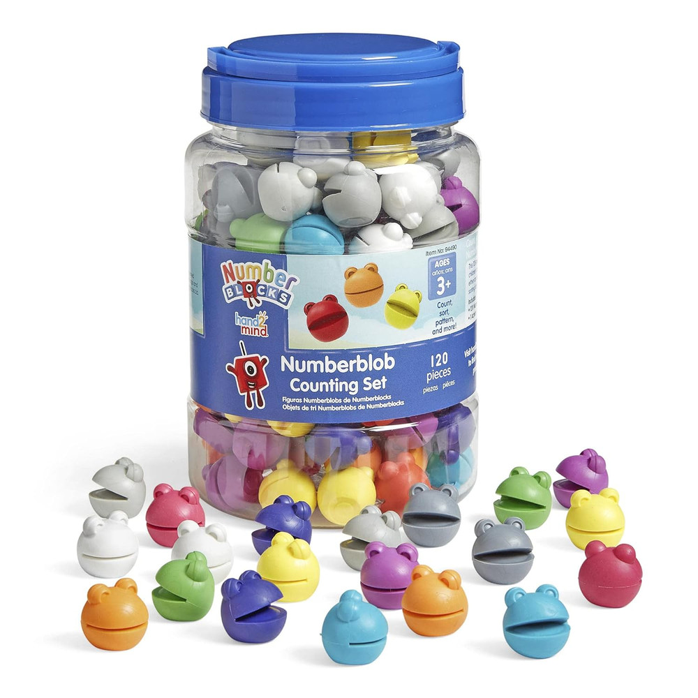 Numberblocks Numberblob Counting Set, Math Counters, Educational Math Manipulati