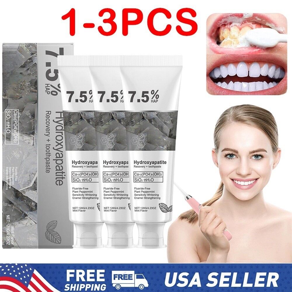 7.5% Hap Nano-Hydroxyapatite Toothpaste Remove Deep Clean For Sensitive Teeth