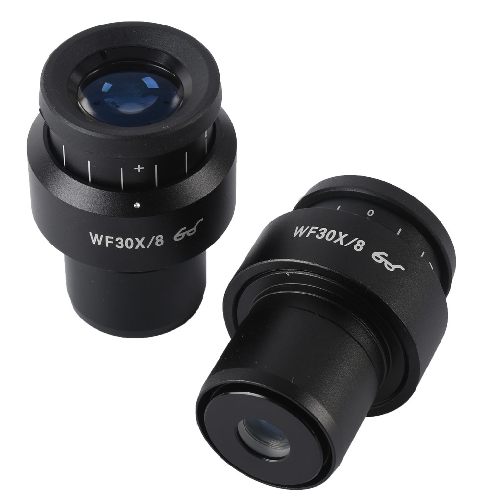 KOPPACE 2 PCS WF30X/8 Microscope Eyepieces 30mm Interface