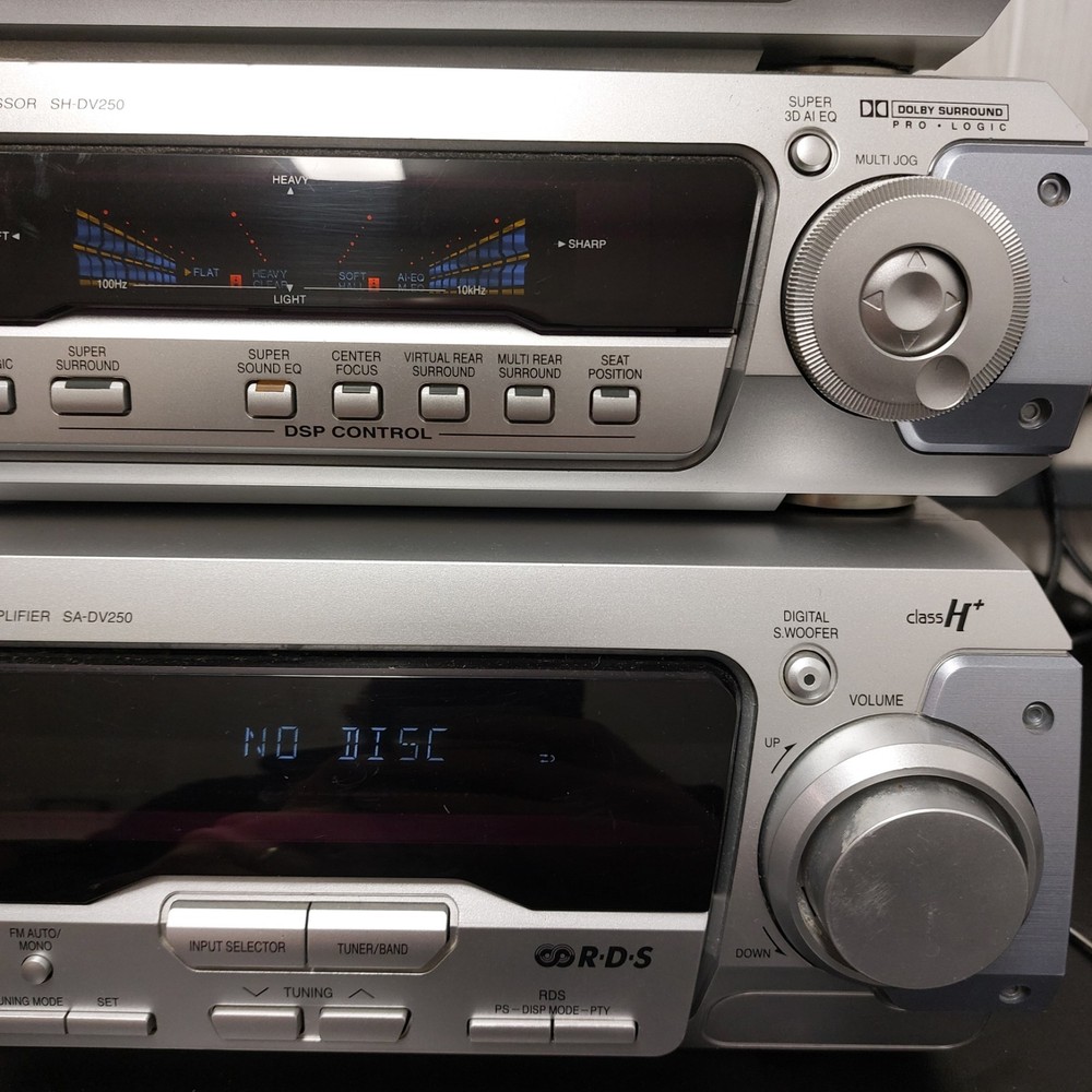 Technics Stereo Tuner and Sound Processor SA-DV250 / SH-DV250