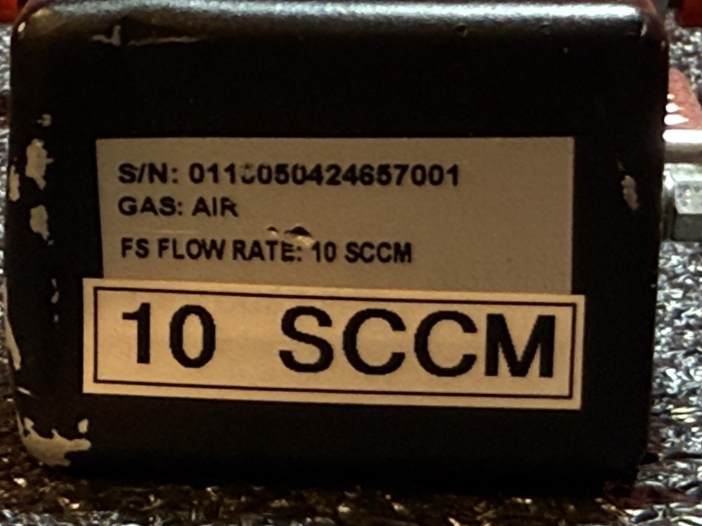 BROOKS 5860EA143DFA MASS FLOW SENSOR 10 SCCM AIR