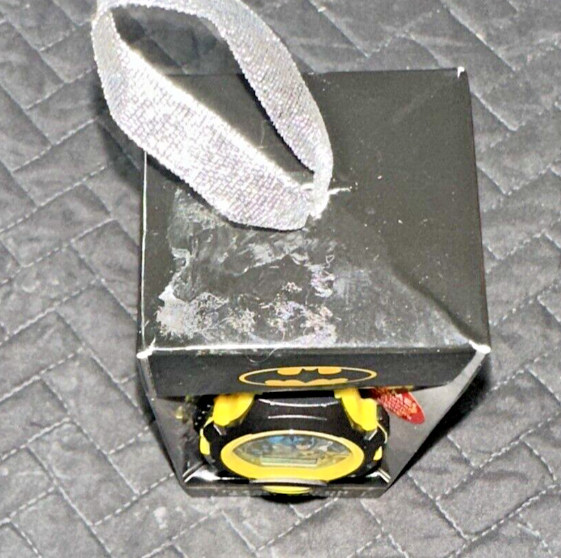 DC Batman Flashing Icon & Dial LCD Kids Digital Watch