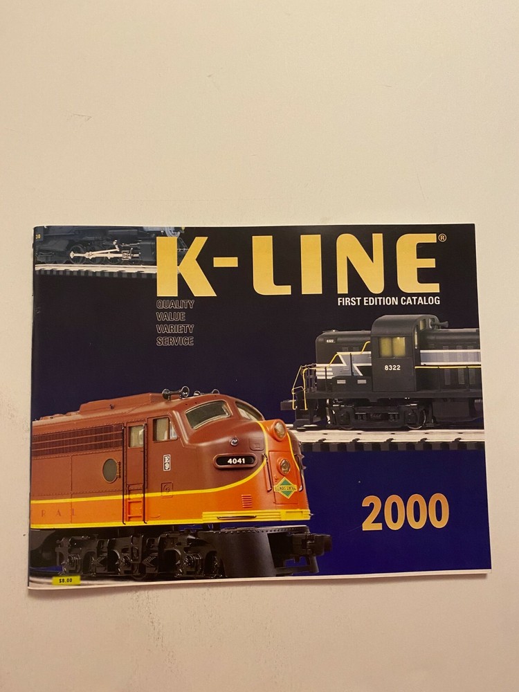 K-LINE O 2000 CATALOG SECOND EDITION MINT