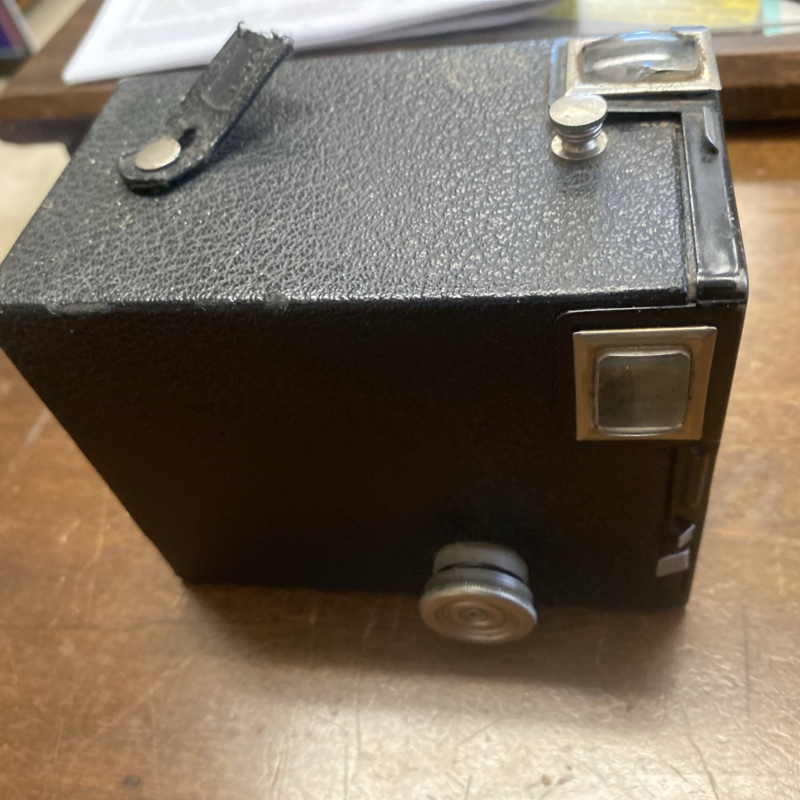 Vintage Eastman Kodak Brownie Target Six-20 Box Camera 1941 Art Deco UNTESTED