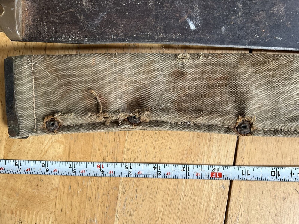 1945 WW2 machete With Scabbard