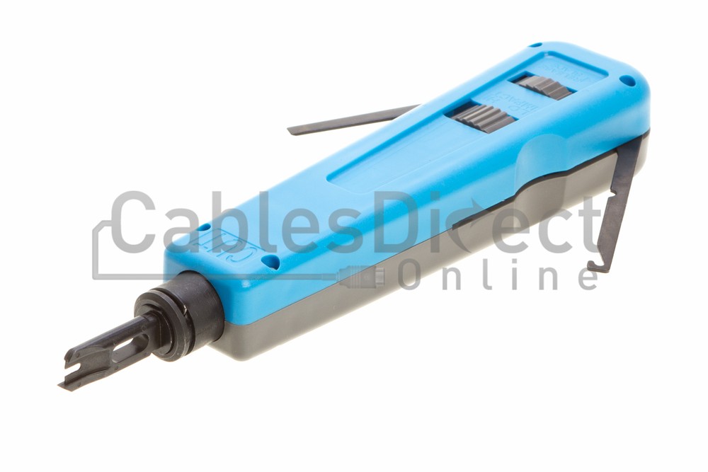 Impact punch down tool 110 / 66 blade network wire cable cat5e cat6 RJ45