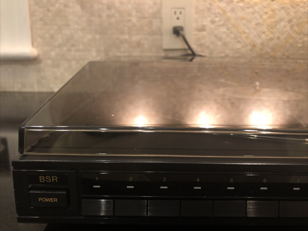 BSR XL-1200 Full Automatic Linear Tracking Program Turntable perfect condition