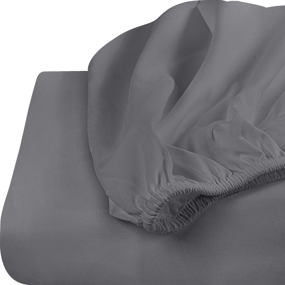 Bedding King Fitted Sheets - Bulk Pack of 20 Bottom Sheets - Brushed Microfiber