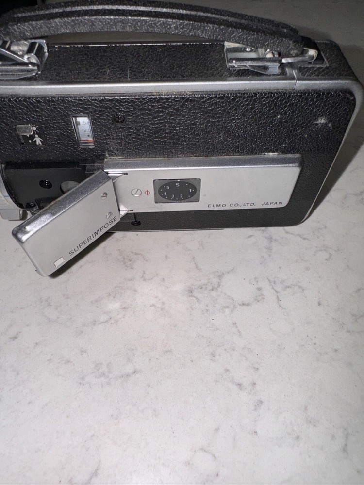 ELMO Super Impose Vintage Film Camera Read description