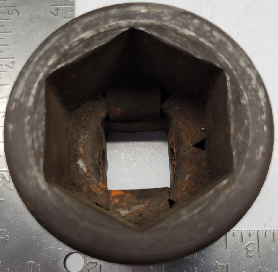 1" Drive 1-13/16" Socket 6PT C39474 listing D