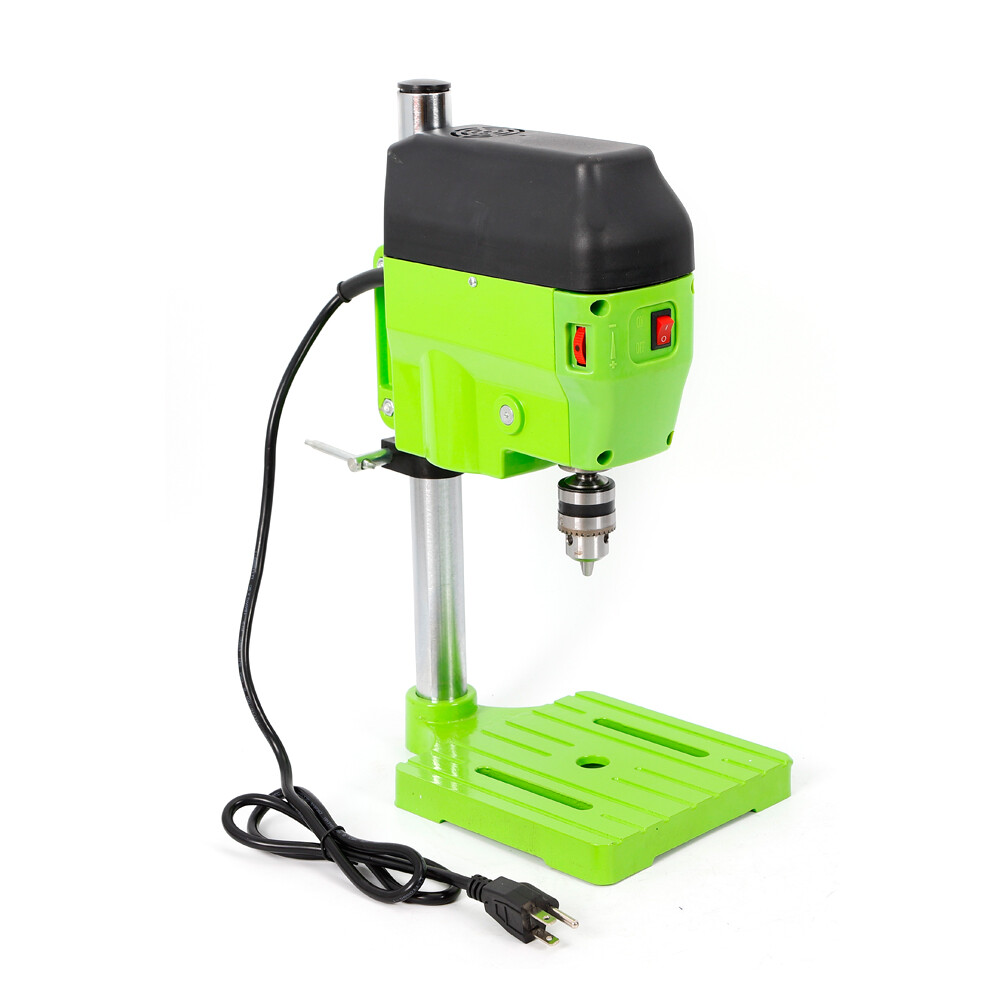 Mini Drill Press Bench Compact Small electric Drilling Machine Work 110V 480W