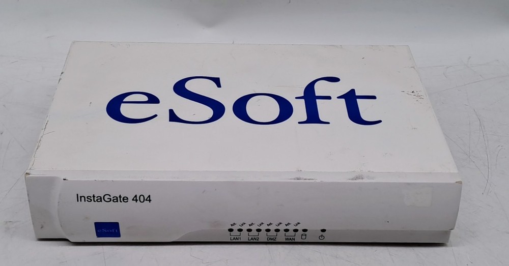 eSoft InstaGate 404 UTM Security Appliance IG-404 /no Power adapter