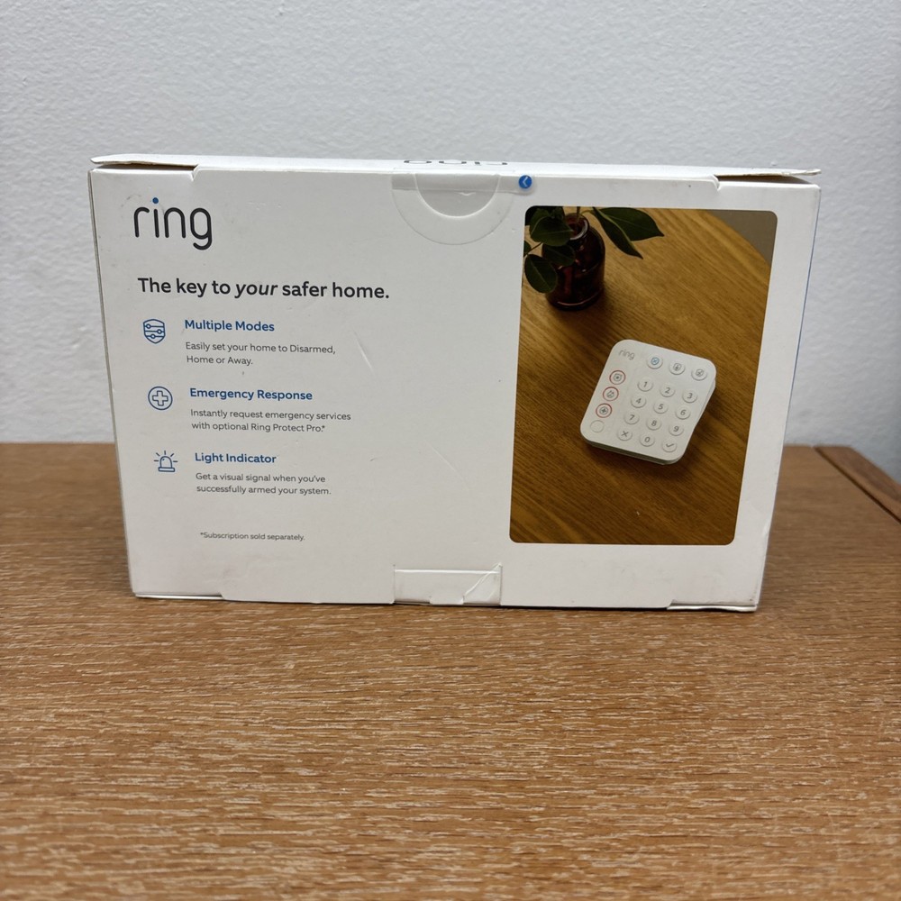 Ring Keypad - Mountable Keypad For Ring Alarm