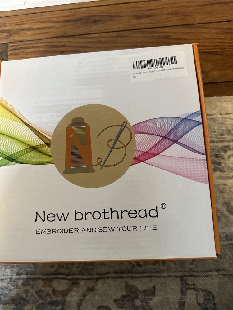 New Bro thread 63 Spools Polyester Machine Embroidery Thread Kit See Details