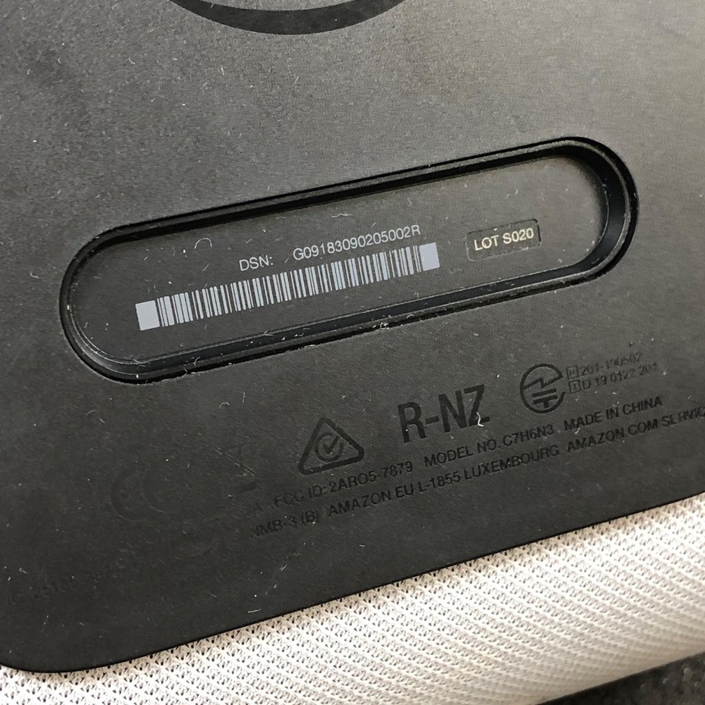 Burnt Pattern Amazon Echo Show 8 1st Gen C7H6N3 Smart Speaker Display White