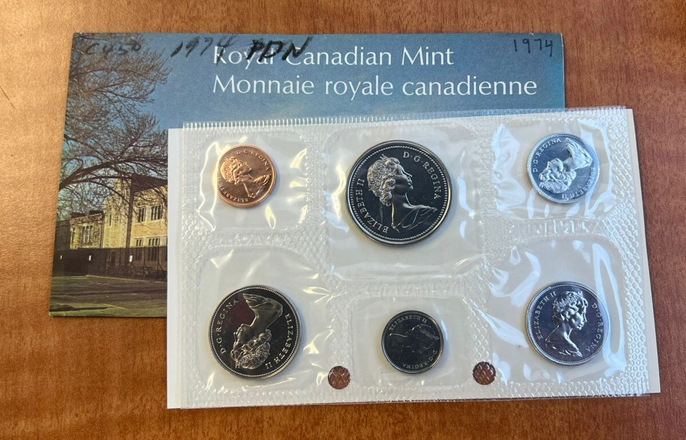 Canada 1974 PL Proof Like Uncirculated Coin Set