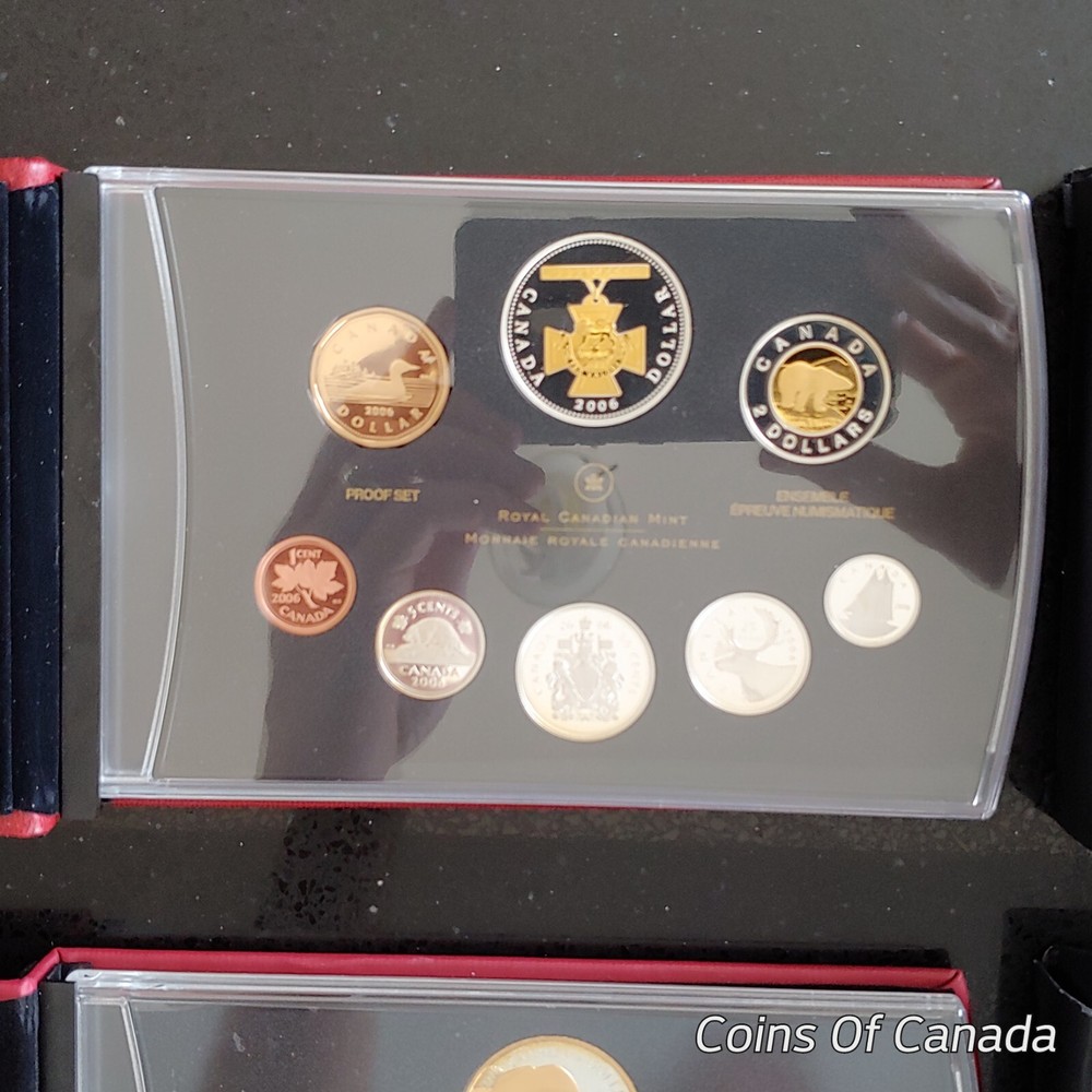 Collection - 7 Canada Silver Proof Sets Every Year From 2006-2012 #coinsofcanada