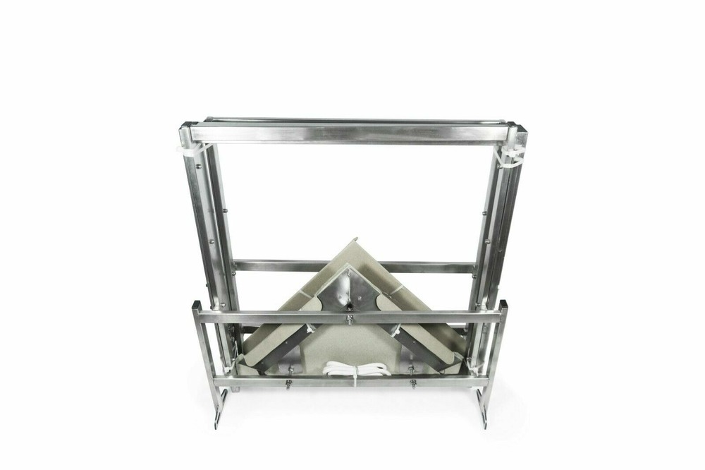 VAROMORUS 12V Hive Frames Uncapping Machine Stainless Steel Honeycomb
