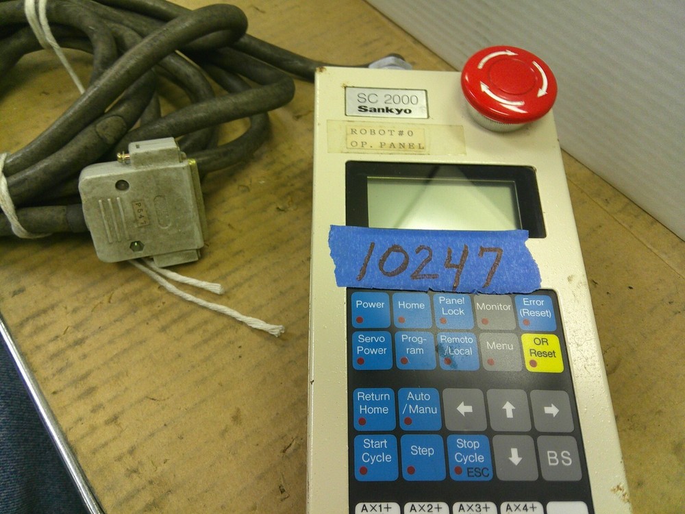 SANKYO 2000 ROBOT CONTROLLER PENDENT