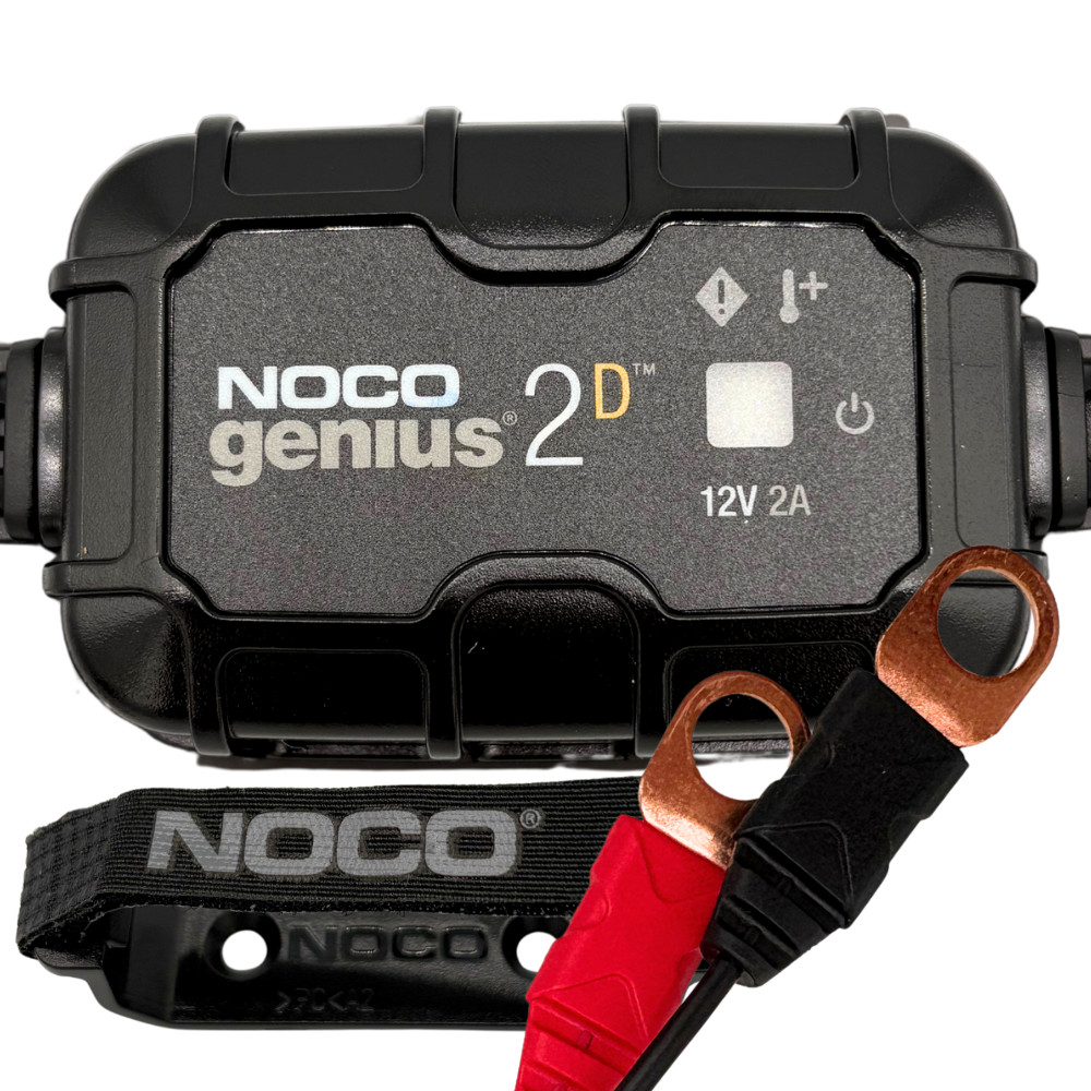 NOCO GENIUS2D 2A Onboard Charger and Maintainer 12V Car Boat RV Direct Mount