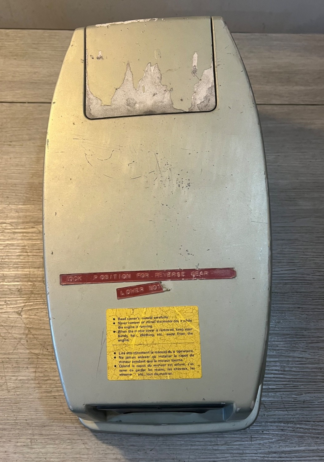 1989-1997 Suzuki 8 hp 9.9 hp outboard top cowl bonnet