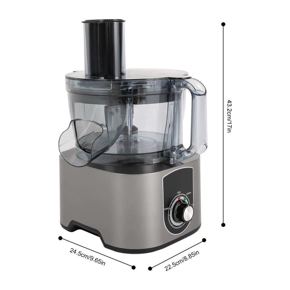 3-In-1 Electric Vegetable Slicing Machine Fruit Dicing Machine Food Processor