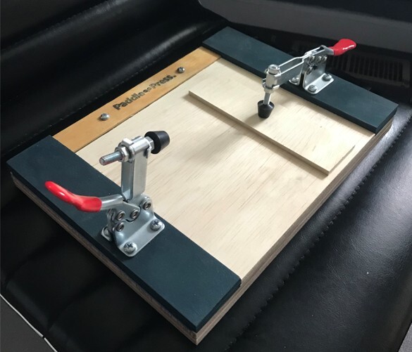 Paddle Press - The table tennis paddle assembly tool