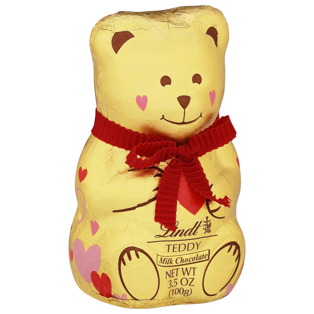 Valentine Teddy Shaped Milk Chocolate Candy