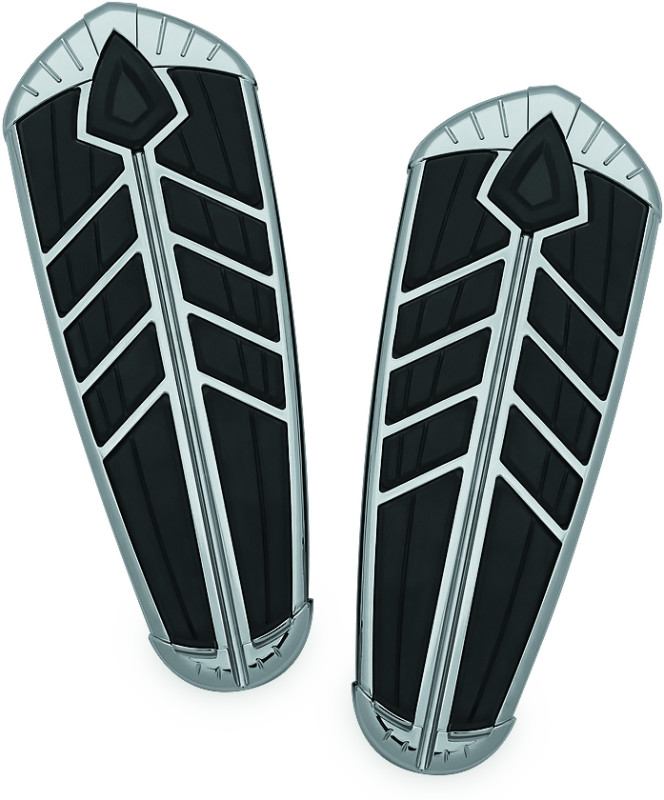 Kuryakyn Spear Driver Floorboard Inserts Indian Chrome