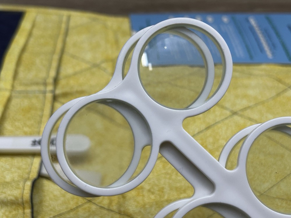 Vertex Distance Conversion Chart and Trial Lenses Lens Set