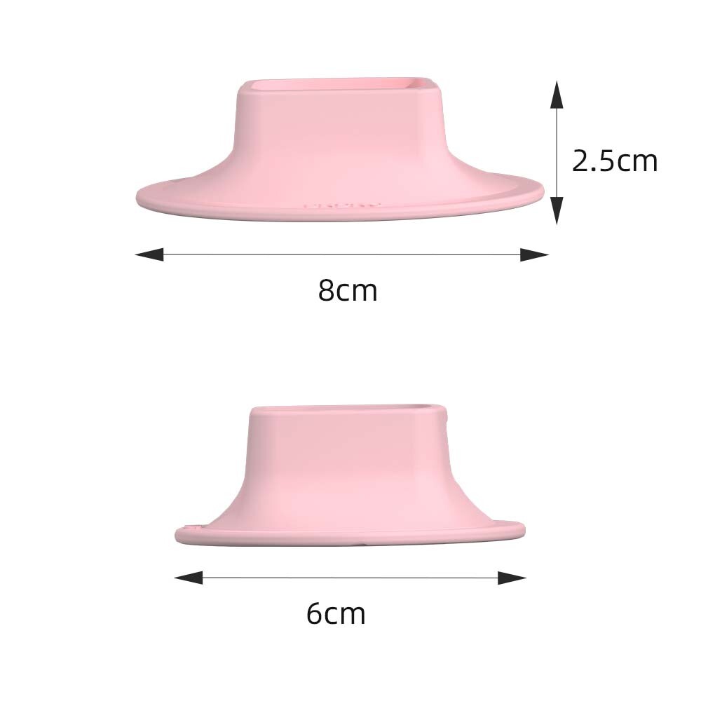 For DJI Osmo Pocket 3 Pink Silicone Desktop Base Fixed Support Bracket Accessory