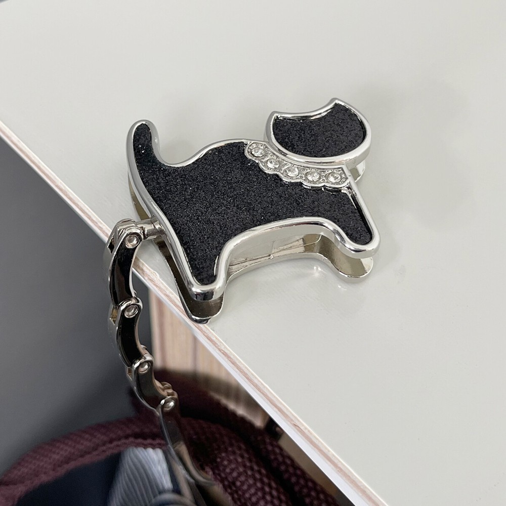 Wrapables Stylish Purse Hook Hanger, Foldable Handbag Table Hanger