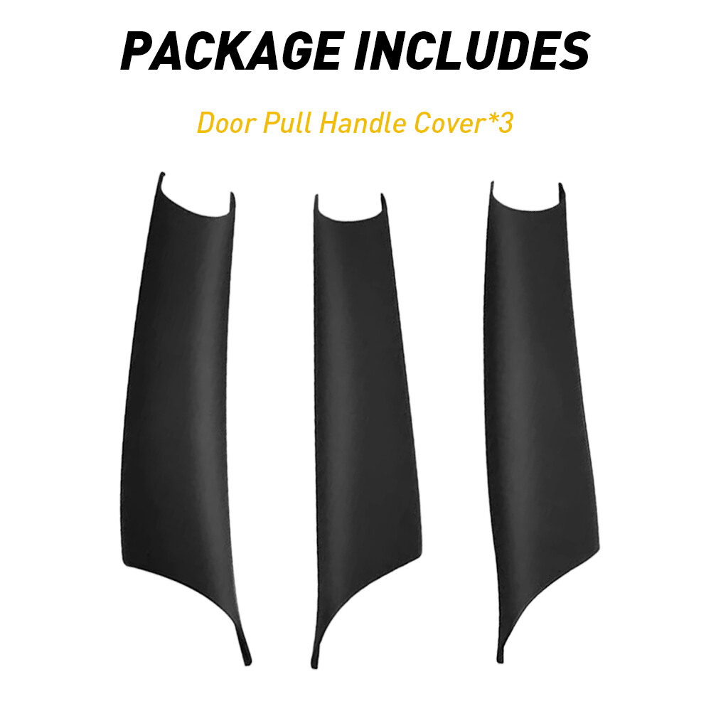 Inside Door Handle Panel Pull Trim Cover Kit For 2008-2013 BMW X5 E70 X6 E71 E72