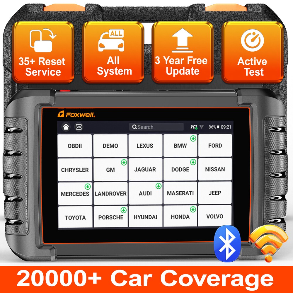 Foxwell NT809 Pro Full System Bidirectional Car Scanner Diagnostic Scan Tool US