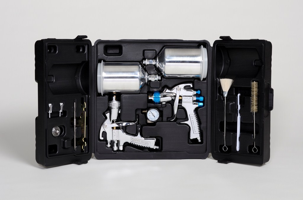DeVILBISS 802343 Starting Line Auto Paint & Primer HVLP Spray Gun kit