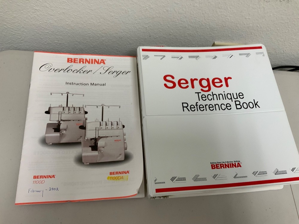 Bernina Overlocker Sewing Machine 1100DA, Fully Serviced!