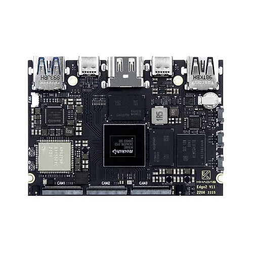 Khadas Edge 2 with active cooling (new)