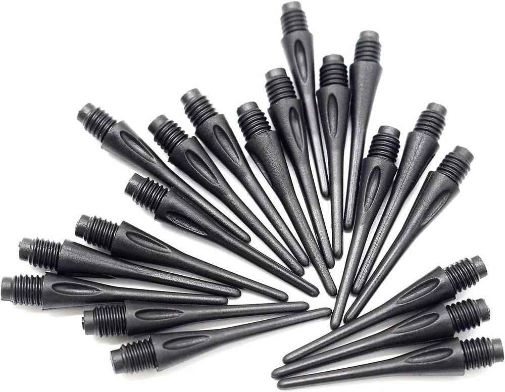 High-Quality 300 Pack Soft Dart Tips - 2BA Compatible for Easy Replacement